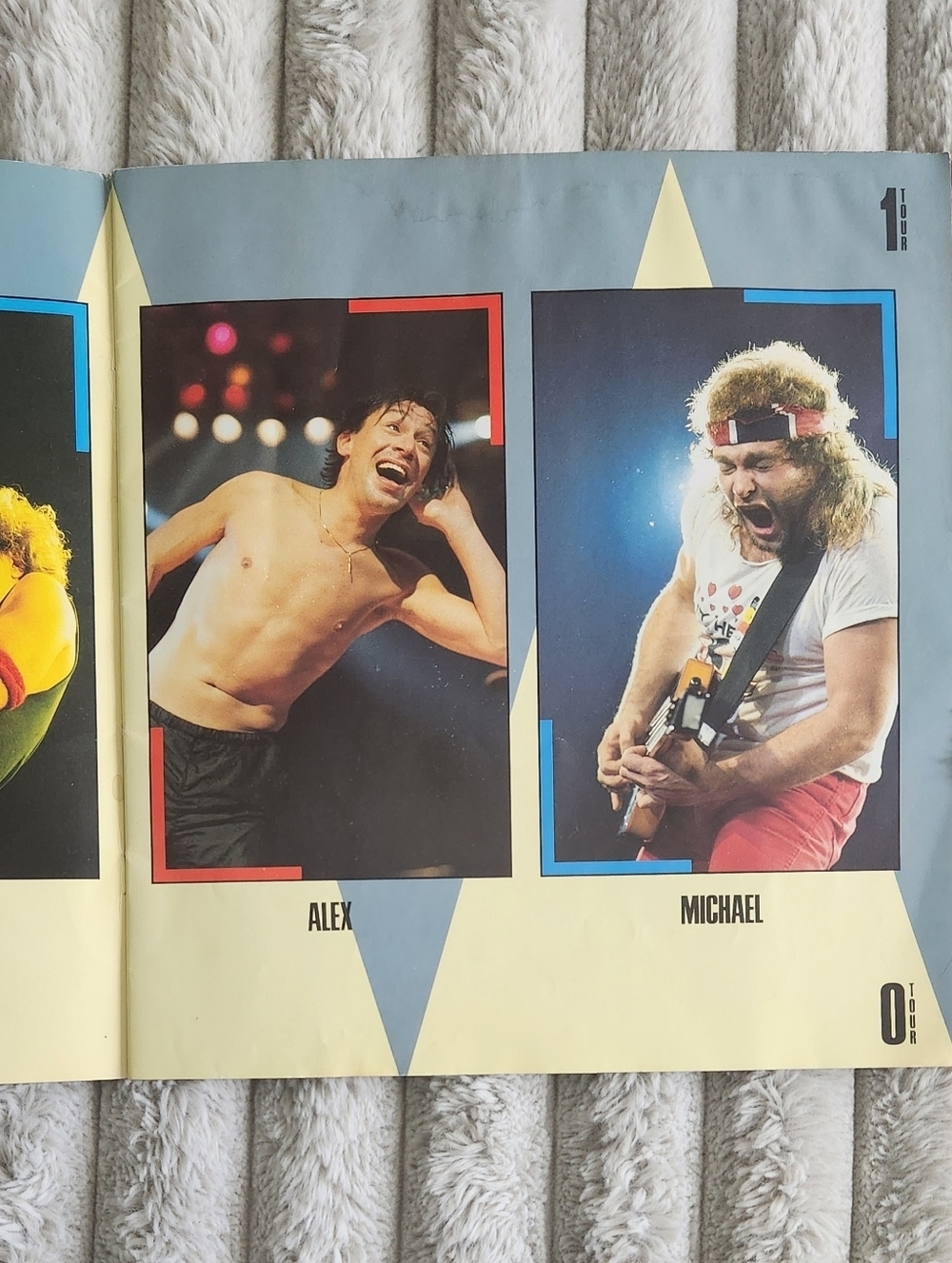 🎸 Vintage 1986 Van Halen 5150 World Tour Program Sammy Hagar EVH Classic Rock - Picture 4 of 12